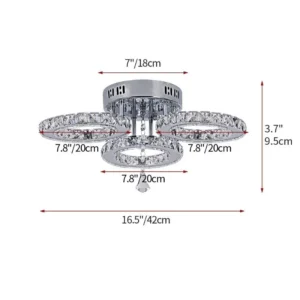 LED Crystal Ceiling Chandelier