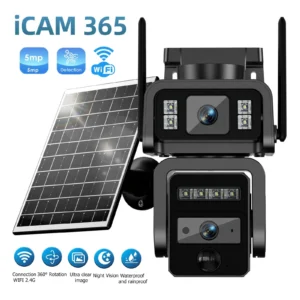 Dual Lens Solar Camera
