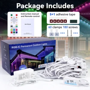 Outdoor LED Lights, 100ft