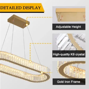 Modern Crystal Ceiling Chandeliers