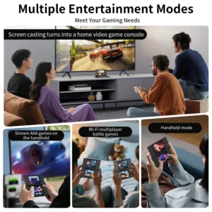 Handheld Game Console 4" IPS Dual Screen
