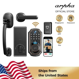 Smart WiFi Keyless Door Lock with Camera