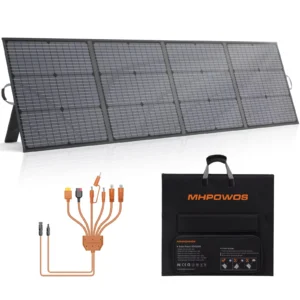 220W Foldable Solar Panel 20V Solar Charger